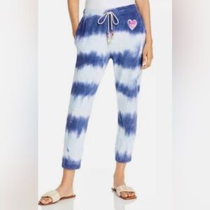 LoveShackFancy Terry Sweatpants Tiedye Santinella Pants Size Medium